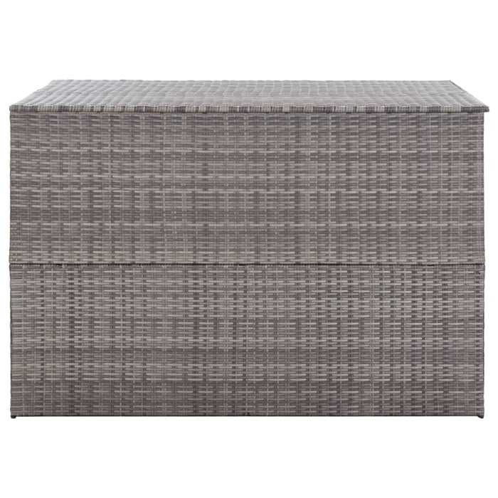 Baule da Giardino Grigio 150x100x100 cm in Polyrattan 46467