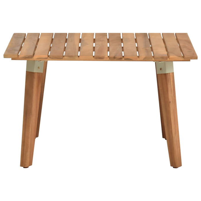 Tavolino da Caffè per Giardino 60x60x36 cm Legno di Acacia 46468