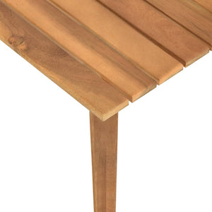 Tavolino da Caffè per Giardino 60x60x36 cm Legno di Acacia cod mxl 34294