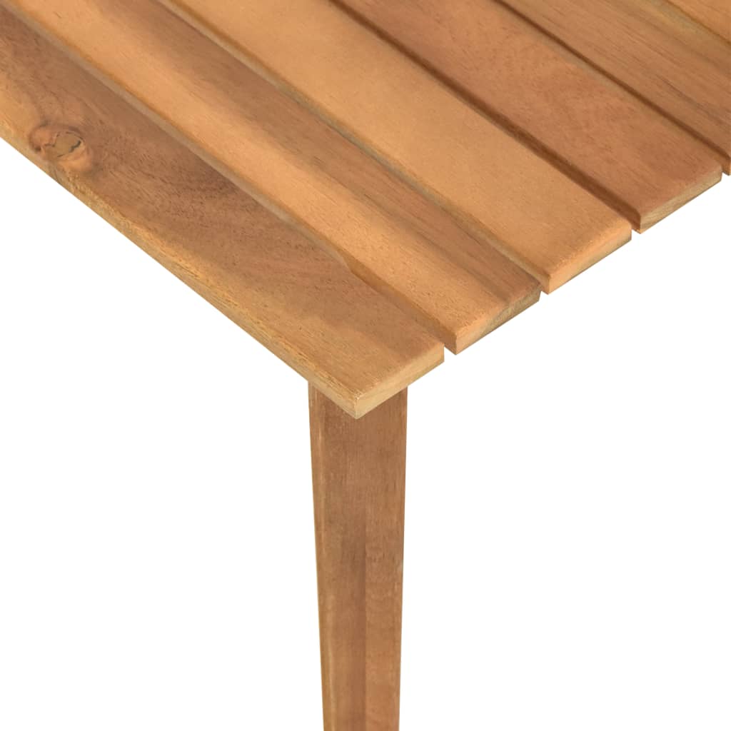 Tavolino da Caffè per Giardino 60x60x36 cm Legno di Acacia 46468