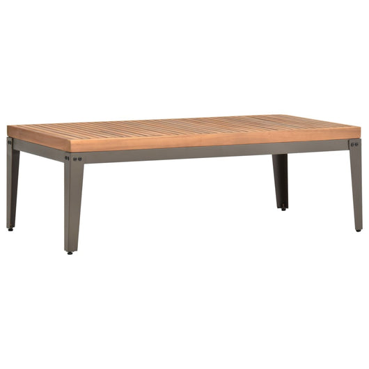 Tavolino da Caffè per Giardino 110x55x36 cm Massello di Acacia cod mxl 16138