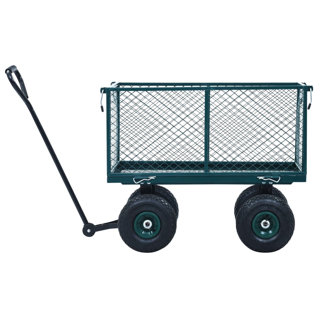 Carrello a Mano da Giardino Verde 350 kg 145510