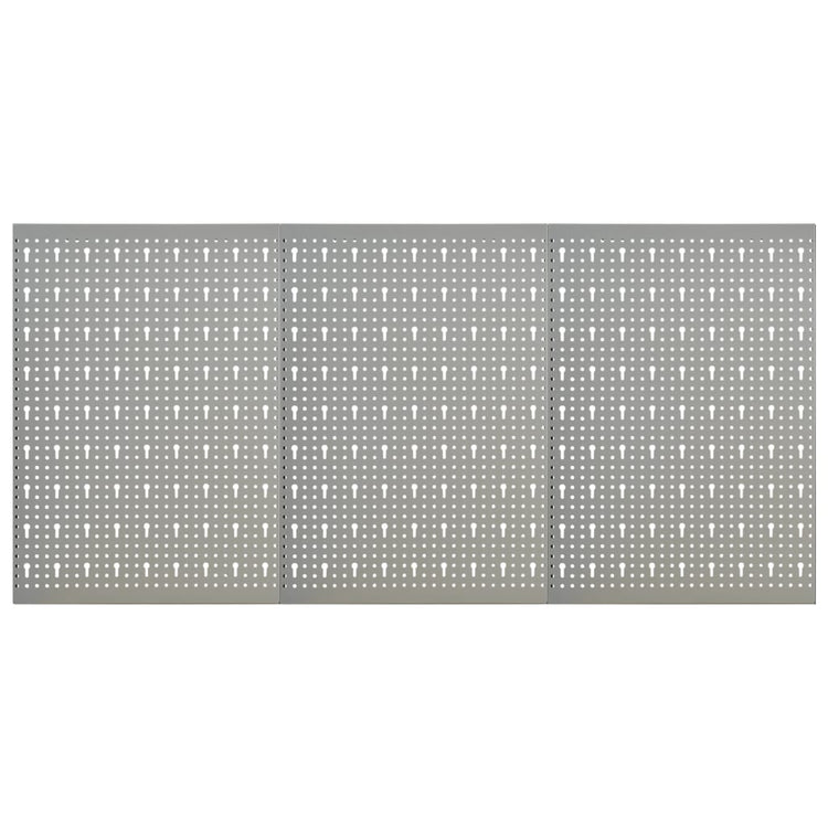 Pannelli per Utensili a Parete 3 pz 40x58 cm Acciaio cod mxl 73743