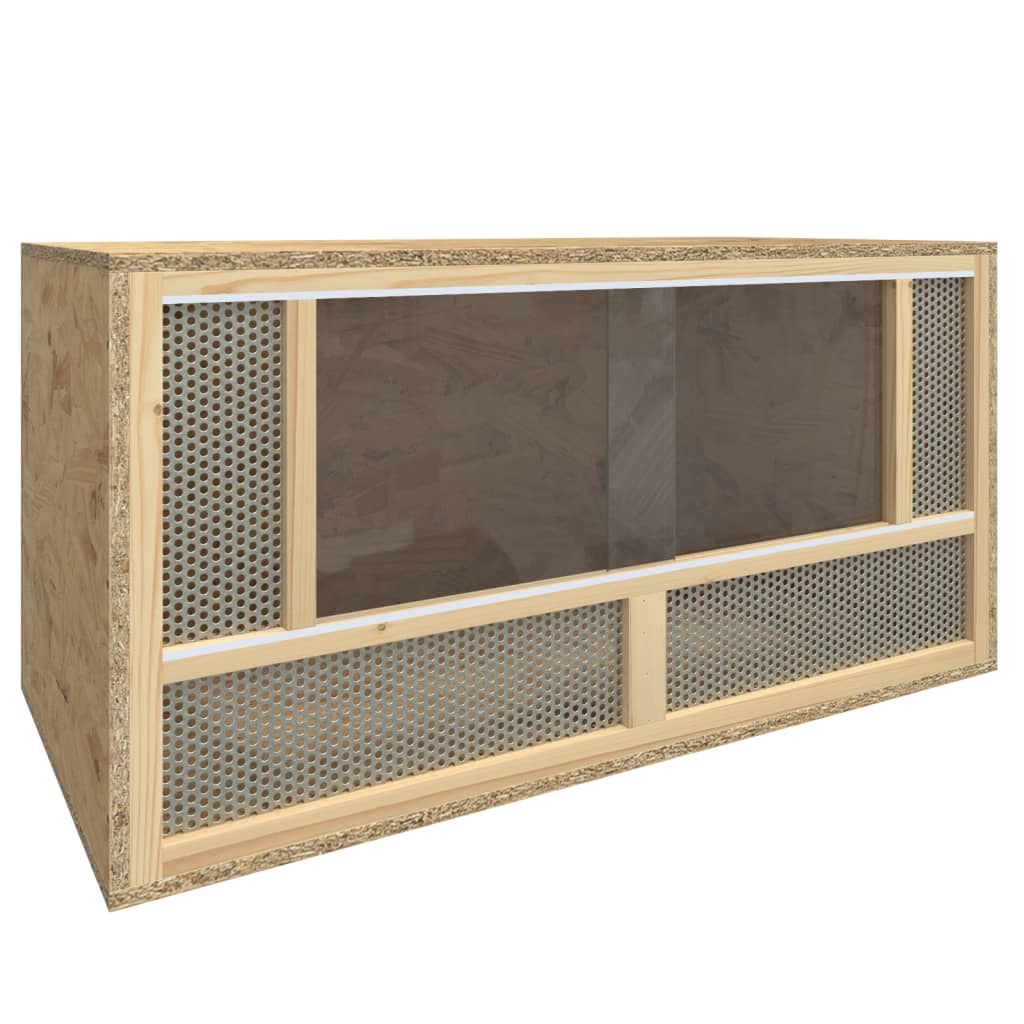 Terrario in Legno Multistrato 80x40x40 cm 170886