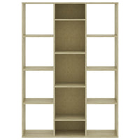 Libreria/Divisorio Rovere Sonoma 100x24x140 cm in Truciolato 800444