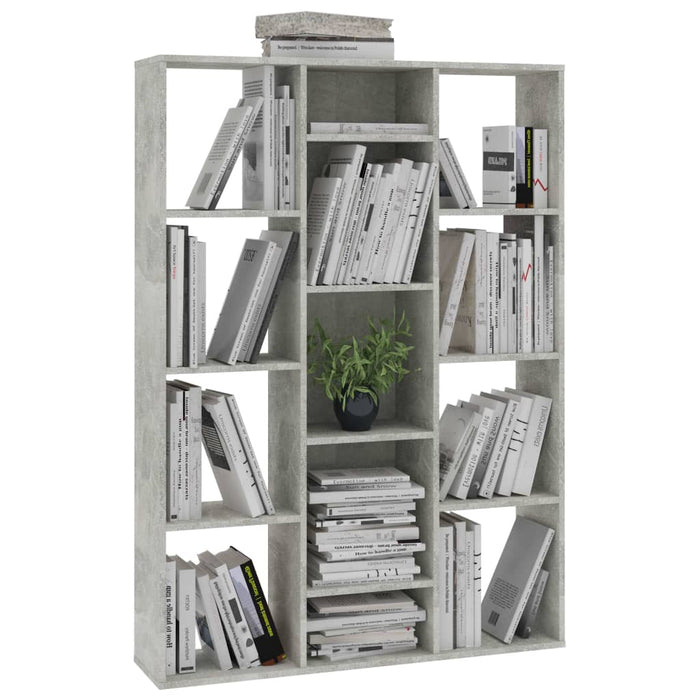 Libreria/Divisorio Grigio Cemento 100x24x140 cm in Multistrato cod mxl 66344