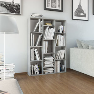 Libreria/Divisorio Grigio Cemento 100x24x140 cm in Multistrato cod mxl 66344