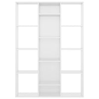 Libreria/Divisorio Bianco Lucido 100x24x140 cm in Truciolato cod mxl 60188