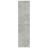 Armadio con Cassetti Grigio Cemento 50x50x200 cm in Truciolato 800616