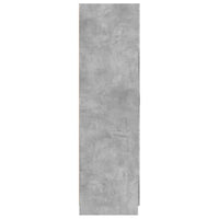 Armadio Grigio Cemento 80x52x180 cm in Truciolato cod mxl 74674