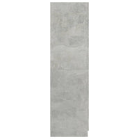 Armadio Grigio Cemento 80x52x180 cm in Legno Multistrato 800643