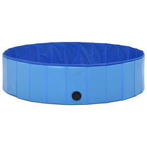 Piscina per Cani Pieghevole Blu 120x30 cm in PVC cod mxl 76940