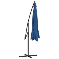 Ombrellone a Sbalzo con Palo in Alluminio 350 cm Blu cod mxl 17908