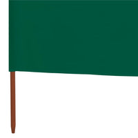 Paravento a 5 Pannelli in Tessuto 600x120 cm Verde cod mxl 17239