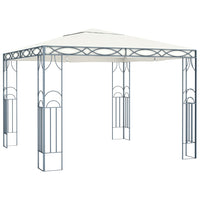 Gazebo 300x300 cm Crema 48046