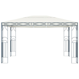 Gazebo 400x300 cm Crema 48048