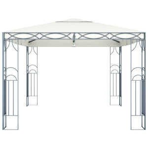 Gazebo 400x300 cm Crema 48048