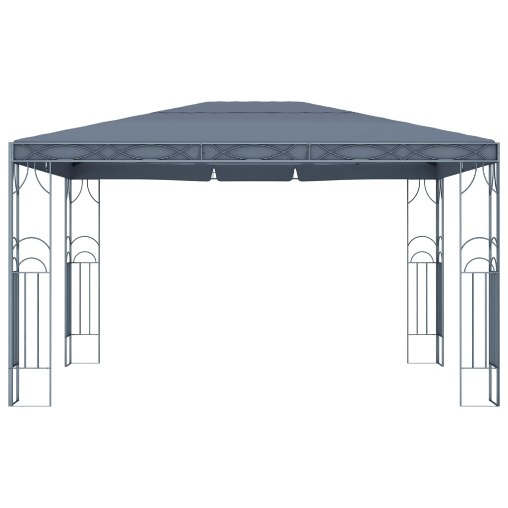 Gazebo 400x300 cm Antracite 48049