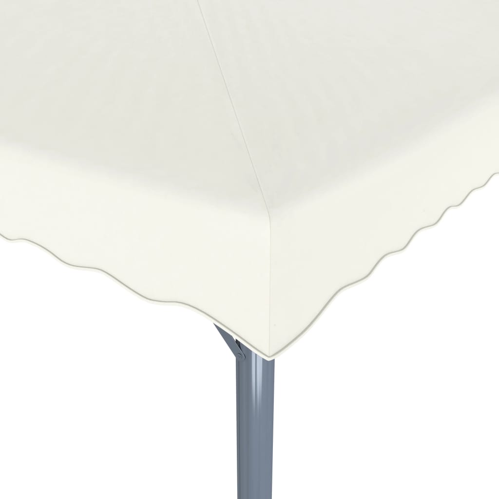 Gazebo 300x300 cm Crema Alluminio 48058