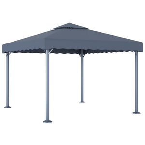 Gazebo 300x300 cm Antracite Alluminio cod mxl 66155