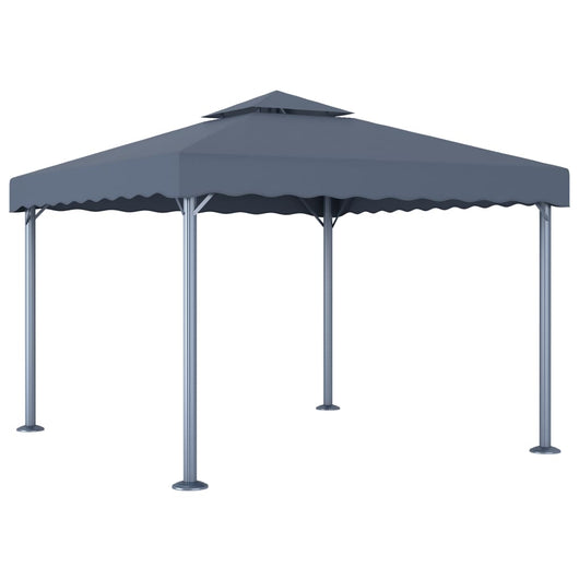 Gazebo 300x300 cm Antracite Alluminio cod mxl 66155