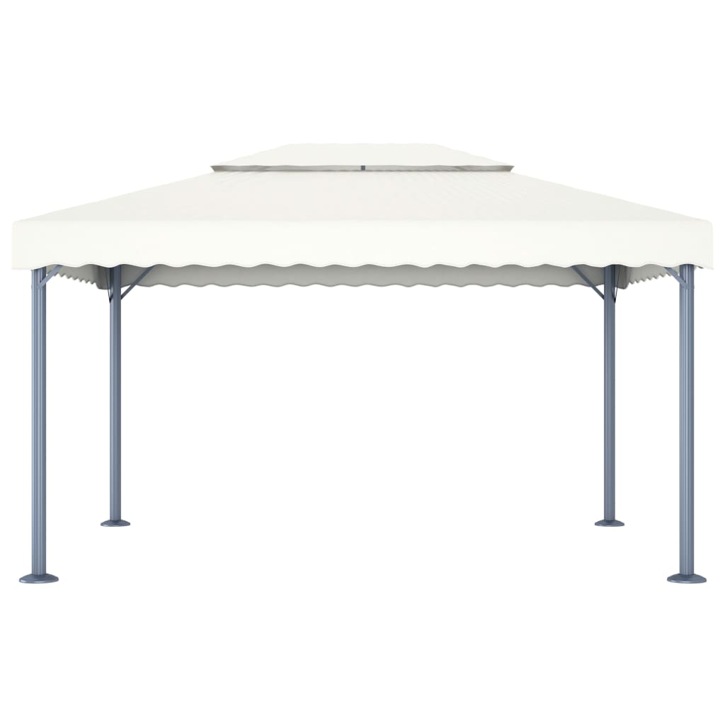 Gazebo 400x300 cm Crema Alluminio cod mxl 66105