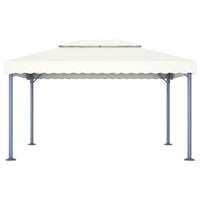 Gazebo 400x300 cm Crema Alluminio cod mxl 66105