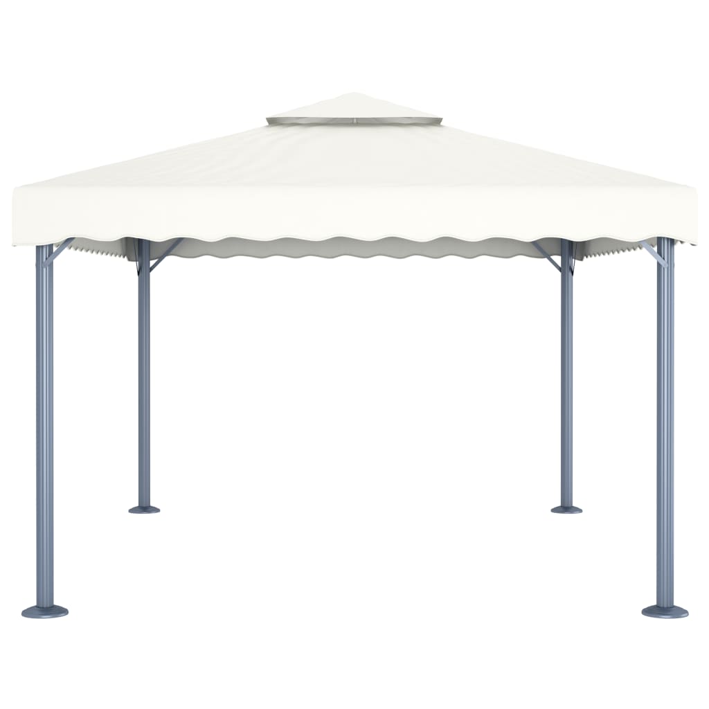 Gazebo 400x300 cm Crema Alluminio cod mxl 66105