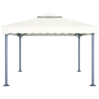 Gazebo 400x300 cm Crema Alluminio cod mxl 66105