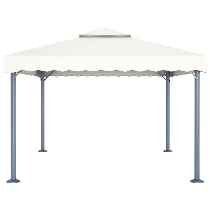 Gazebo 400x300 cm Crema Alluminio cod mxl 66105