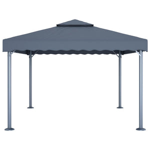 Gazebo 400x300 cm Antracite Alluminio 48063