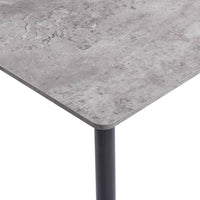 Tavolo da Pranzo Grigio 200x100x75 cm in MDF 281574