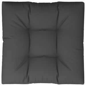 Cuscino per Seduta da Giardino Nero 80x80x10 cm Tessuto cod mxl 68033