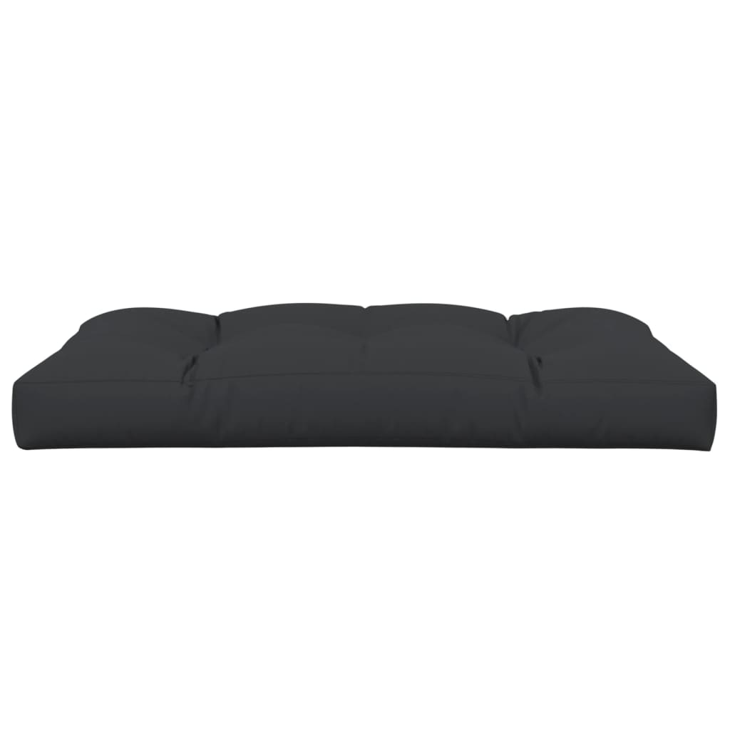 Cuscino per Seduta da Giardino Nero 120x80x10 cm in Tessuto cod mxl 68316