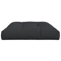 Cuscino per Seduta da Giardino Nero 120x80x10 cm in Tessuto cod mxl 68316