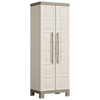 Keter Armadietto Multiuso Excellence Beige e Talpa 182 cm 46641