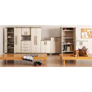 Keter Armadietto Multiuso Excellence Beige e Talpa 182 cm 46641