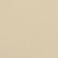 Cuscini per Sedie 2 pz Beige 120x50x3 cm in Tessuto 47542