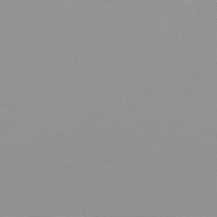 Cuscino per Panca Grigio 200x50x3 cm in Tessuto Oxford 47607