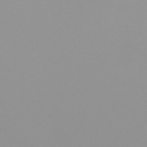 Cuscino per Panca Grigio 200x50x3 cm in Tessuto Oxford 47607