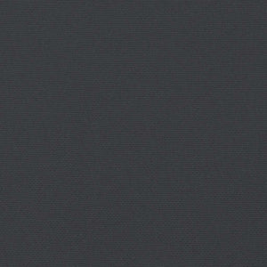 Cuscino per Panca Nero 200x50x3 cm in Tessuto Oxford 47613