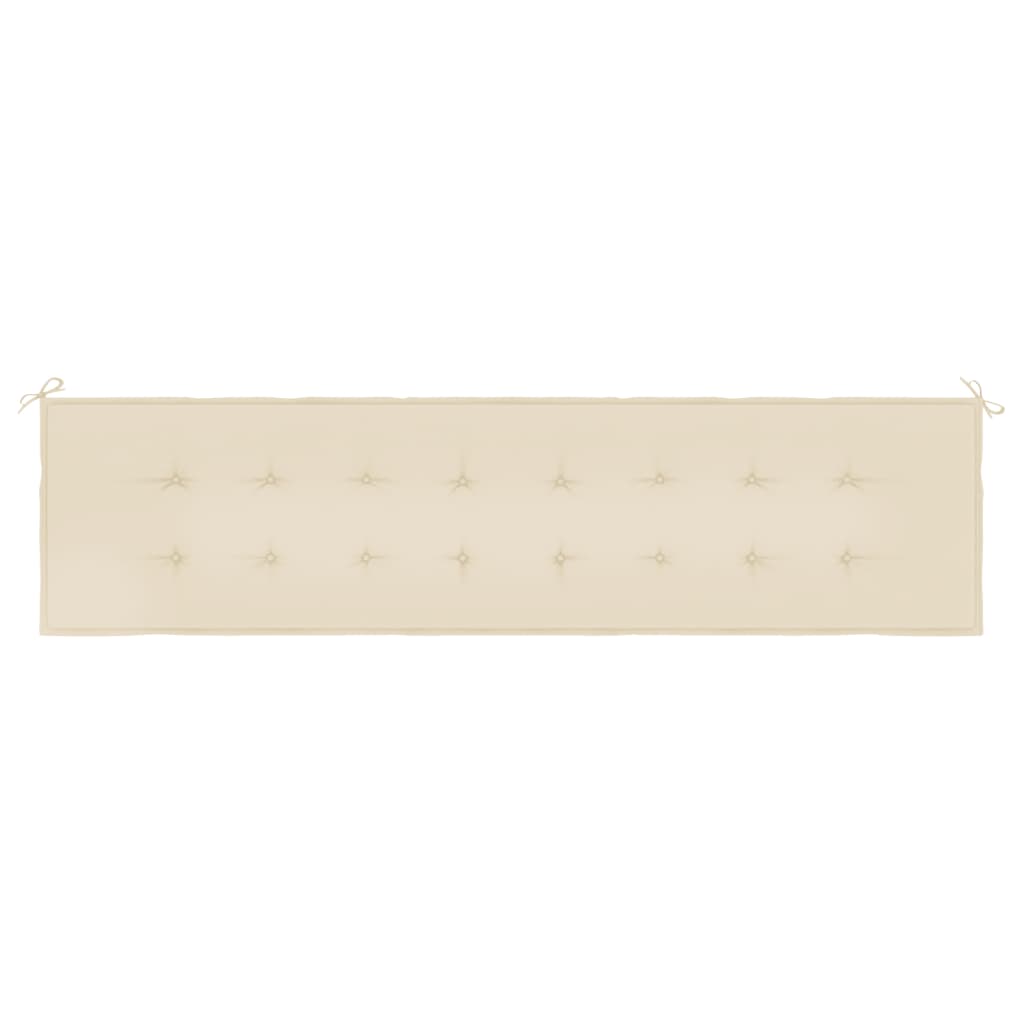 Cuscino per Panca da Giardino Beige 200x50x3 cm cod mxl 55870