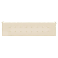 Cuscino per Panca da Giardino Beige 200x50x3 cm cod mxl 55870