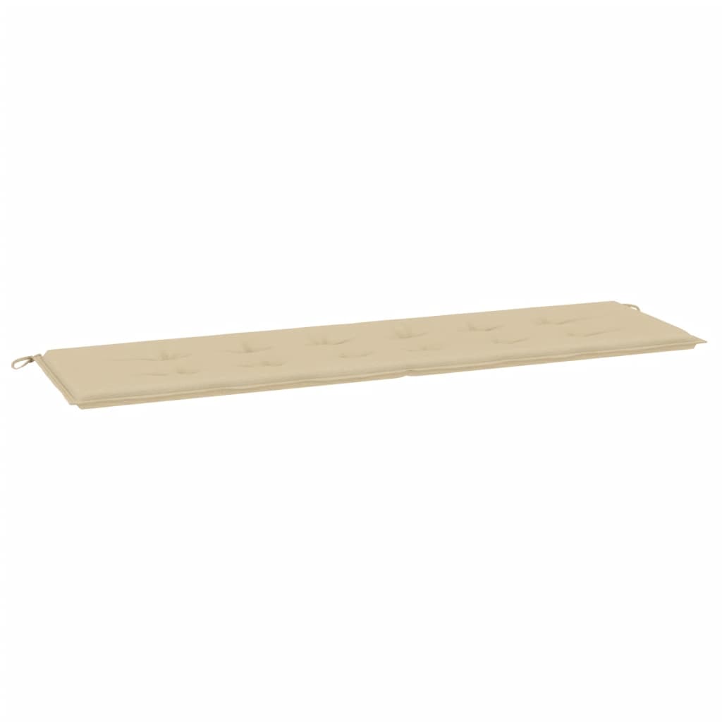 Cuscino per Panca da Giardino Beige 180x50x3 cm cod mxl 68404