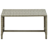 Tavolino da Caffè Beige 70x40x38 cm in Polyrattan cod 8788