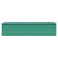 Capanno da Giardino Verde 257x779x181cm in Acciaio Zincato cod mxl 65861