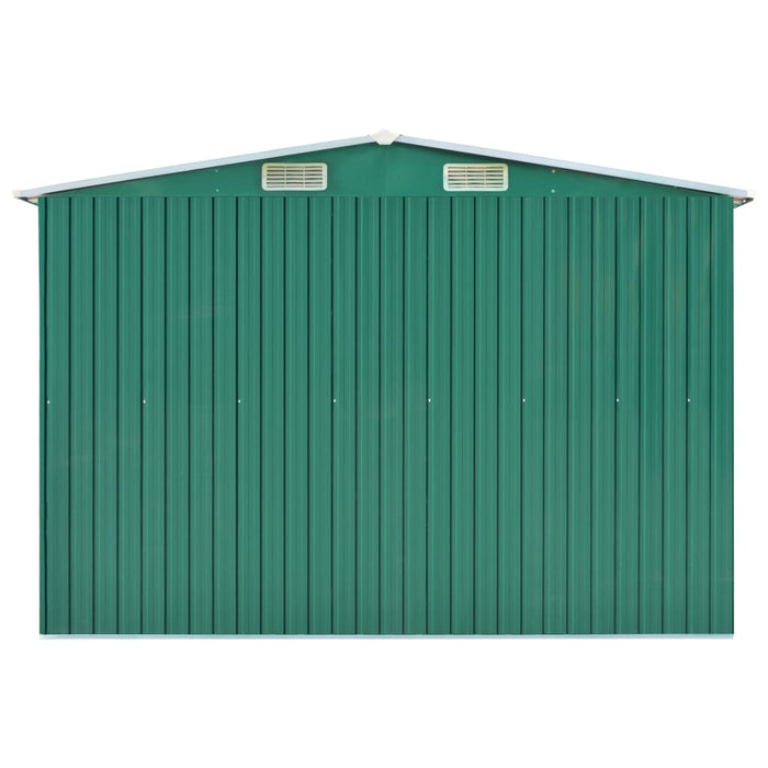 Capanno da Giardino Verde 257x779x181cm in Acciaio Zincato cod mxl 65861