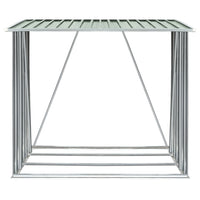 Capannone da Giardino in Acciaio Zincato 163x83x154 cm Verde 47089