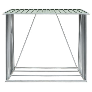 Capannone da Giardino in Acciaio Zincato 163x83x154 cm Verde 47089