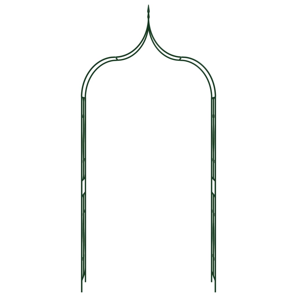 Arco da Giardino Verde Scuro 120x38x258 cm in Ferro cod mxl 72974